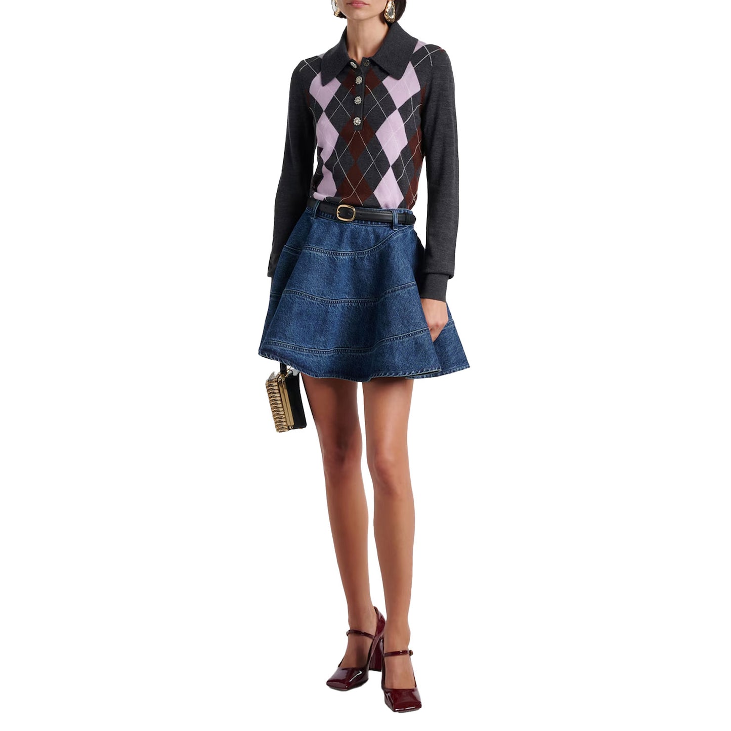 Mini Jeans Skirt