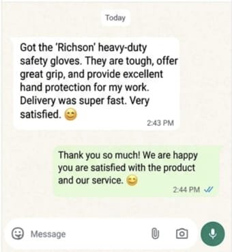 WhatsApp review 2